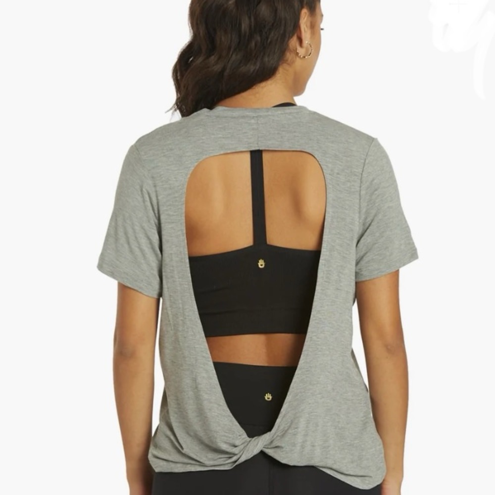 Spiritual Gangster open back tee